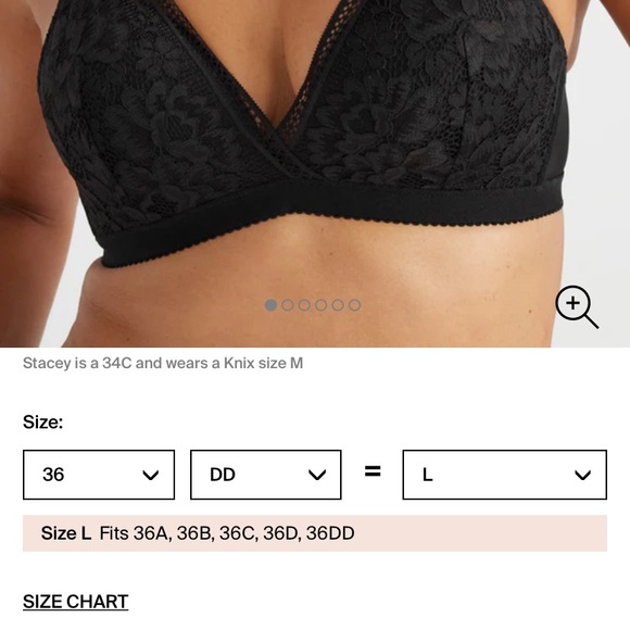 knix Intimates & Sleepwear Knix Brand Deep V Bra Poshmark